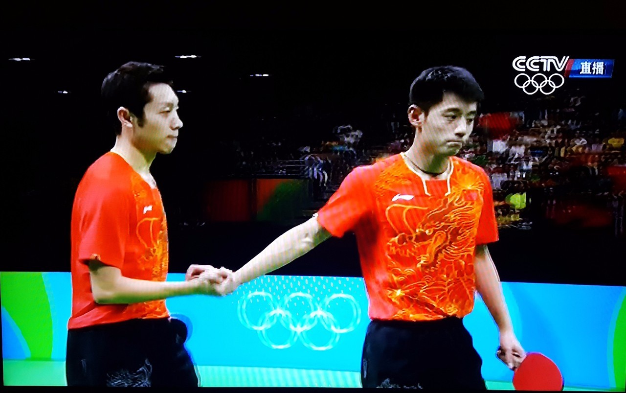 日本队完胜中国队，许昕带队取胜