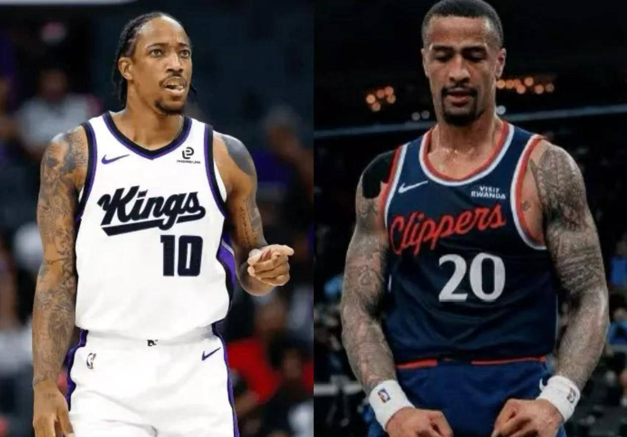 勇士力克骑士,德罗赞状态火热 勇士力克骑士,德罗赞状态火热